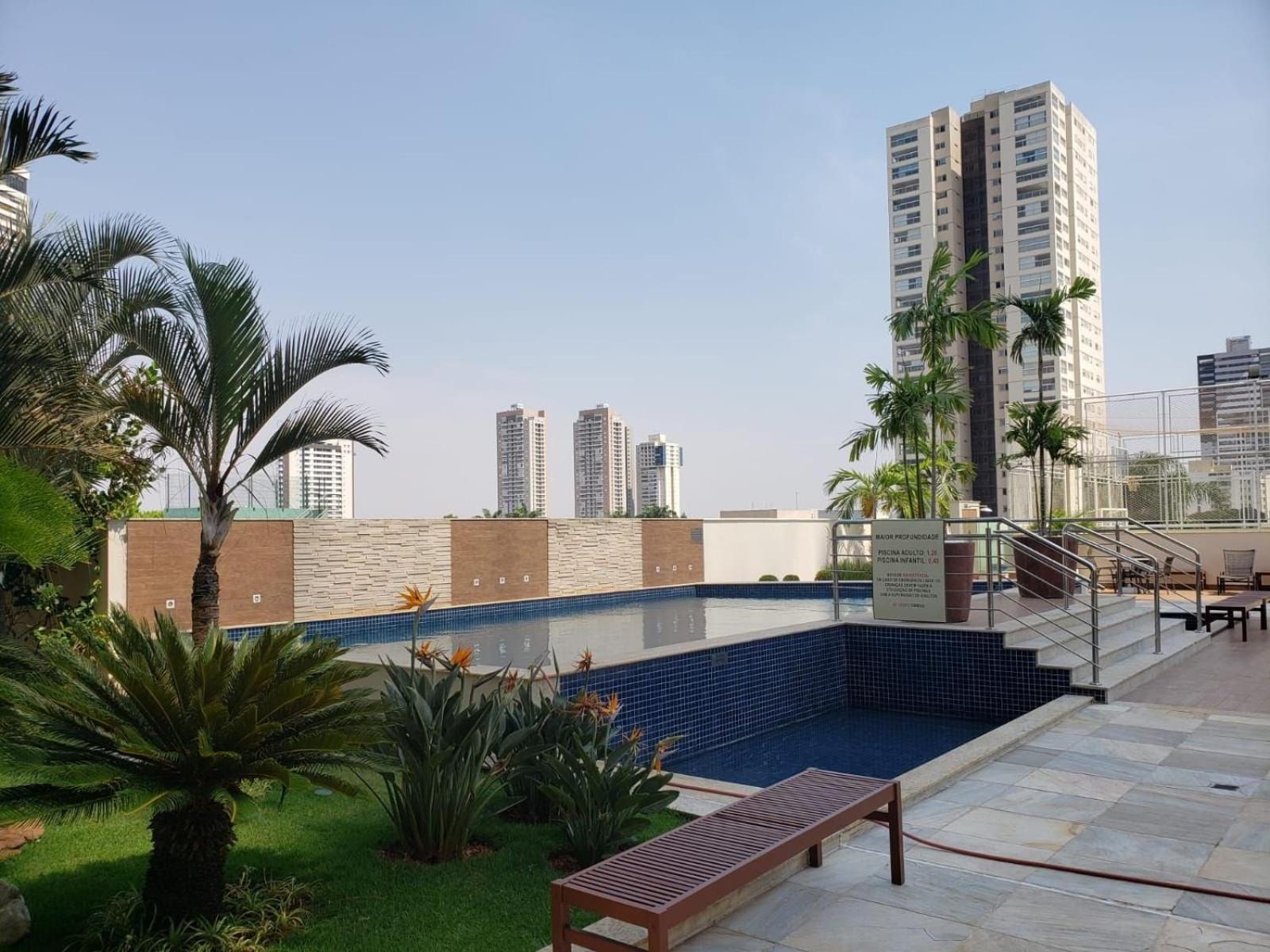 Moderno Flat Com Vista Para O Parque Vaca Brava Goiania Exterior photo
